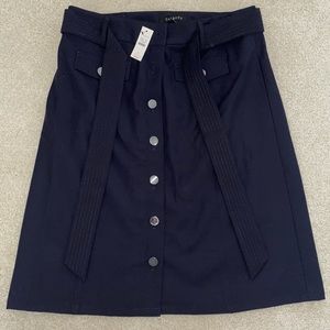 Talbots navy skirt